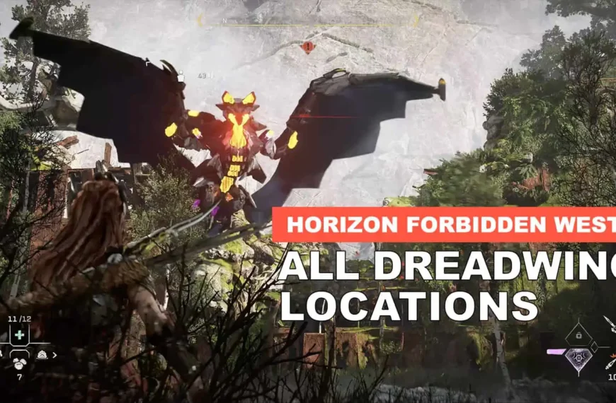 Horizon Forbidden West Dreadwing Locations